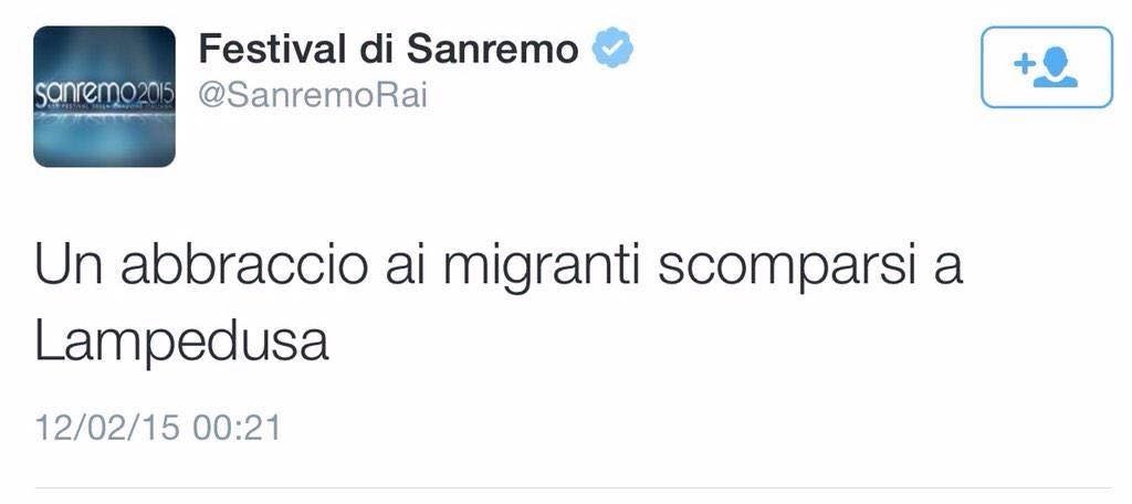 sanremo abbracci
