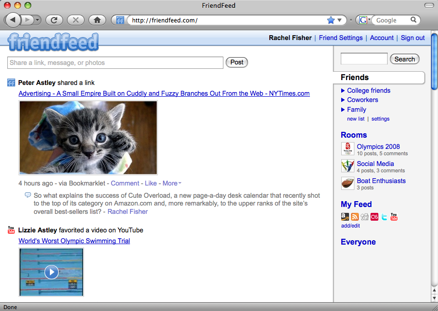Friendfeed chiude