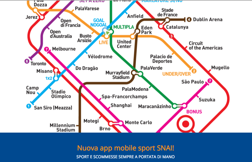 SNAI – un’applicazione per le tue scommesse
