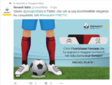 #RenaultHYPNOTIC la campagna su Twitter gioca con #Euro2016