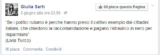 Una domanda all’onorevole Giulia Sarti.