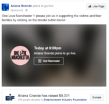 I social network e il concerto #OneLoveManchester di Ariana Grande