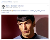 Trending Topic su Facebook